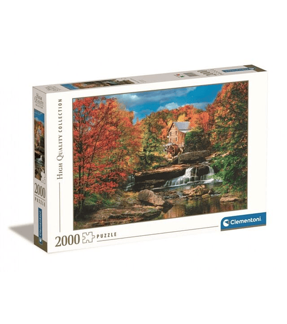 Puzzle Clementoni 2000 Pcs - Molino en Glade Creek