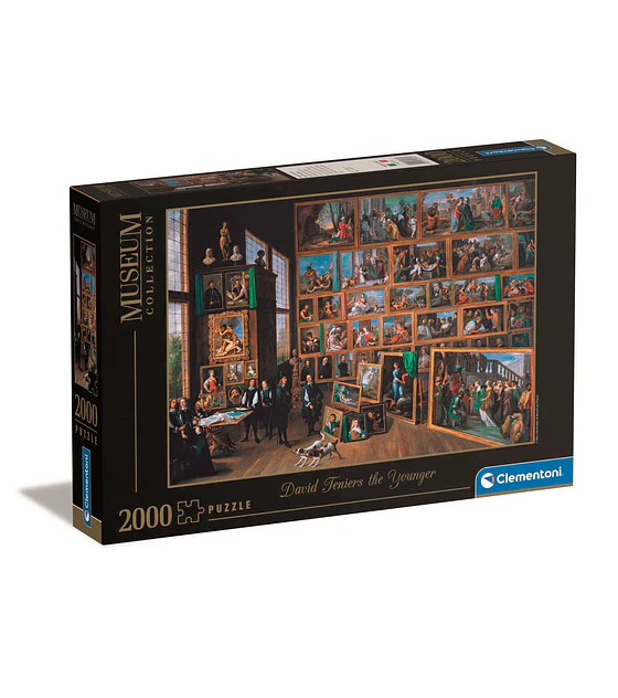 Preventa - Puzzle Clementoni 2000 Pcs - Teniers El archiduque Leopoldo Guillermo