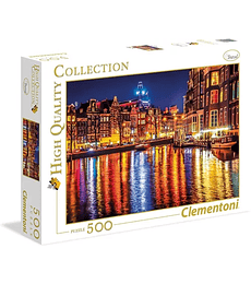 Puzzle Clementoni 500 Pcs - High Quality Amsterdam