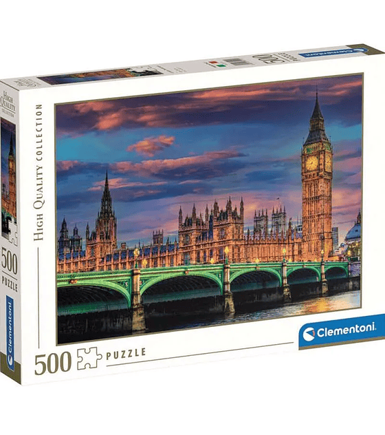 Puzzle Clementoni 500 Pcs - High Quality London
