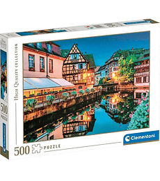 Puzzle Clementoni 500 Pcs - Casco Antiguo de Estrasburgo