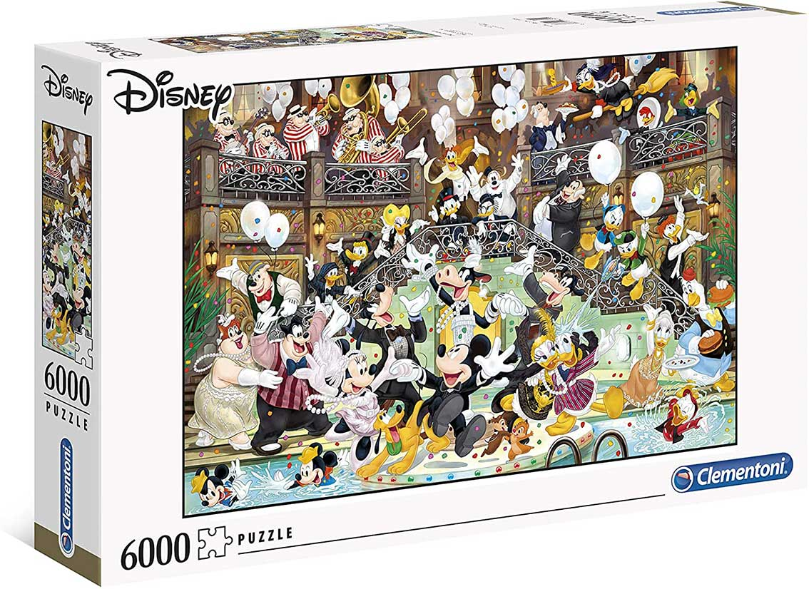 Puzzle Clementoni 6000 Pcs - Gala de Disney - La Fortaleza