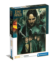 Puzzle Clementoni 1000 Pcs - The Lords of the Rings, Fellowship