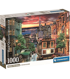 Puzzle Clementoni 1000 Pcs - San Francisco