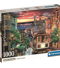 Puzzle Clementoni 1000 Pcs - San Francisco
