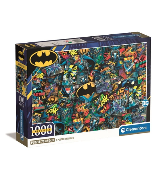 Puzzle Clementoni 1000 Pcs - Imposible Batman