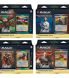 MTG Universes Beyond:  Fallout Commander Decks (Español)