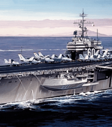 USS Saratoga CV-60