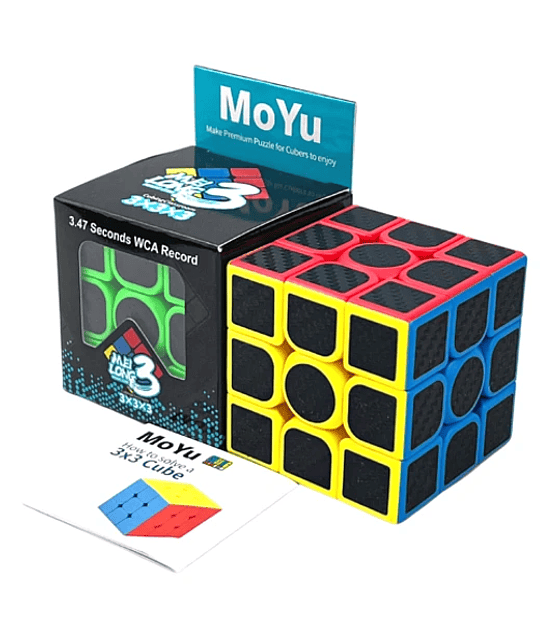 Rubik Moyu Meilong Fibra de Carbono 3x3