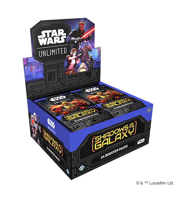 Star Wars Unlimited - Shadows of the Galaxy Booster Display Español