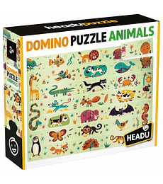 Domino Puzzle Animals