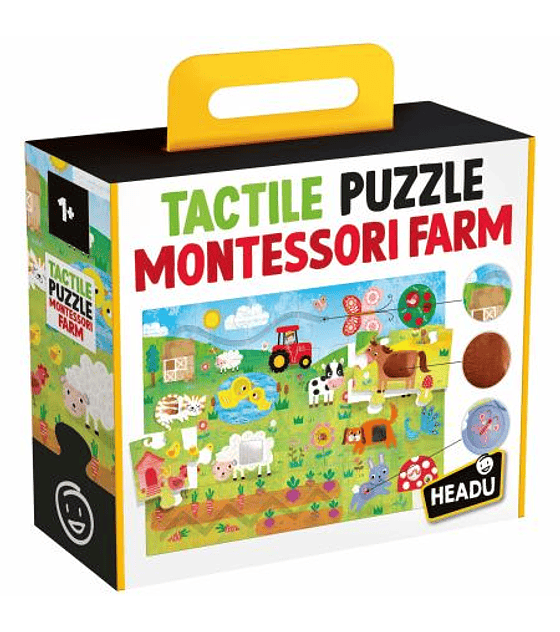 Puzzle Tactil Montessori 