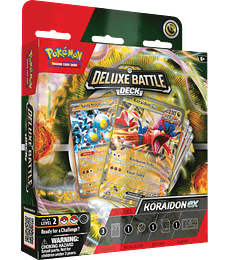 Pokemon TCG Miraidon/Koraidon ex Deluxe Battle Deck Inglés