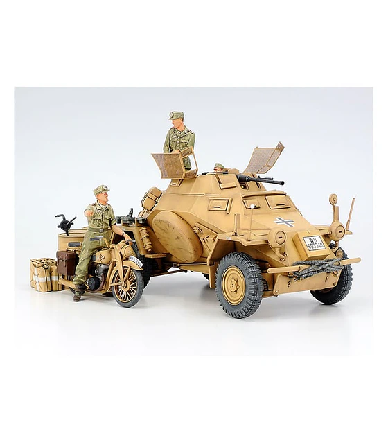 Preventa - Sd.Kfz.222 Leichter Panzerspahwagen 4x4 Afrika Korps