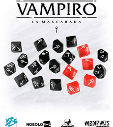 Pack de Dados Vampiro: La Mascarada 5ª Edición