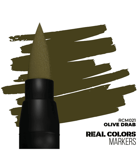 Marcador Real Color - Olive Drab