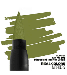 Marcador Real Color - IJN M3 (M) Mitsubishi Interior Green