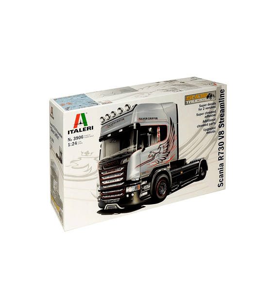 ITALERI Scania R730 V8 Streamline ''SILVER GRIFFIN''