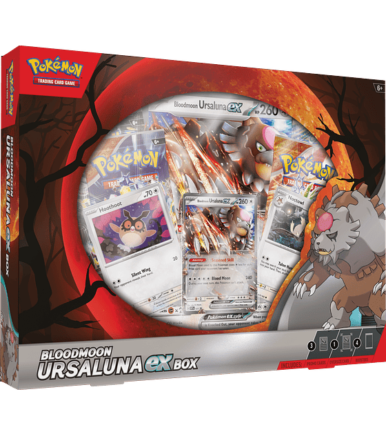 Pokemon TCG - Bloodmoon Ursaluna EX Box (Español)