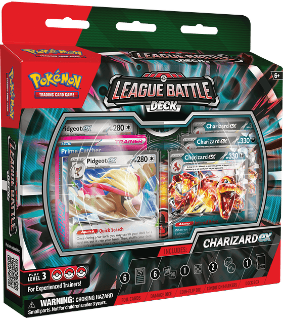 Pokemon TCG - Charizard ex League Battle Deck (Inglés)