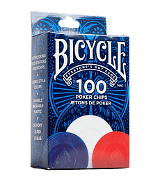 Bicycle - 100 Poker Chips 