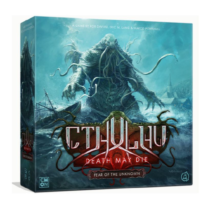 Tuiles Double Face Pour Jeu Cthulhu: Death May Die / Fear Of The Unknown - 32 Tuiles A/B (Occasion)