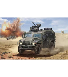 Tigr-M with remote controlled turret Arbalet-DM