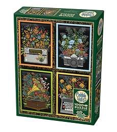 Puzzle Cobble Hill 1000 Pcs Floral Objects