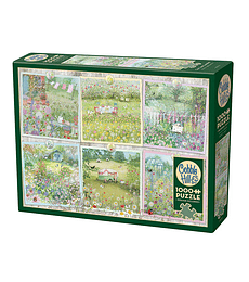 Puzzle Cobble Hill 1000 Pcs Cottage Gardens