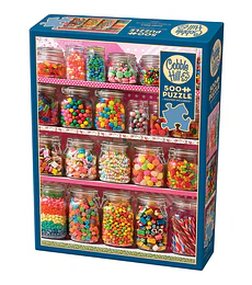Puzzle Cobble Hill 500 Pcs Candy Shelf