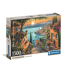 Puzzle Clementoni Escalera hasta el Puerto de 1500 Piezas