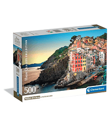 Puzzle Clementoni 500 Pcs Riomaggiore Coast