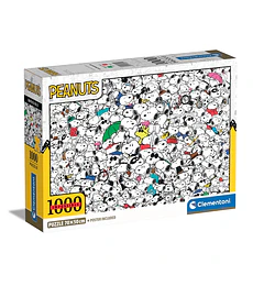 Puzzle Imposible Clementoni 1000 Pcs Peanuts