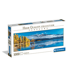 Puzzle Panoramico Clementoni 1000 Pcs Wanaka's Golden reflections