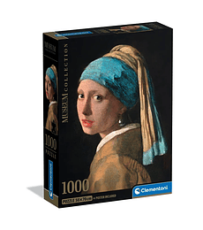 Puzzle Clementoni 1000 Pcs Vermeer, Girl With Pearl Earring