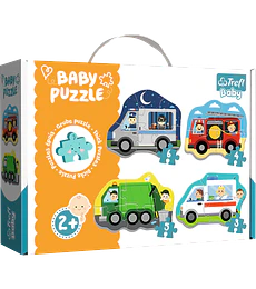 Puzzle Trefl - Vehicles and jobs