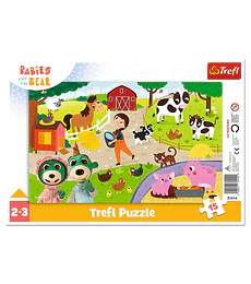 Puzzle Trefl 15 Pcs - Lovely Babies