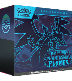 Preventa - Pokémon TCG: Mega Evolution Phantasmal Flames – Elite Trainer Box - Inglés