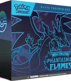 Preventa - Pokémon TCG: Mega Evolution Phantasmal Flames – Elite Trainer Box - Inglés