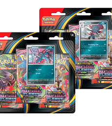 Preventa - Pokemon TCG: Mega Evolution Phantasmal Flames - 3 Pack Blister - Español