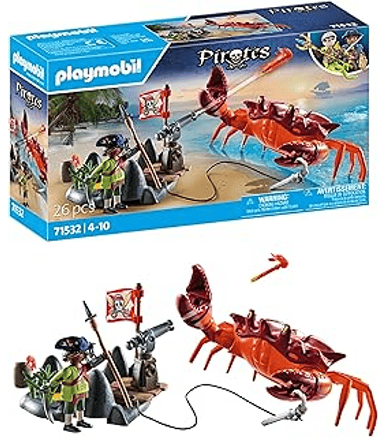 Pirates: Batalla con el cangrejo gigante