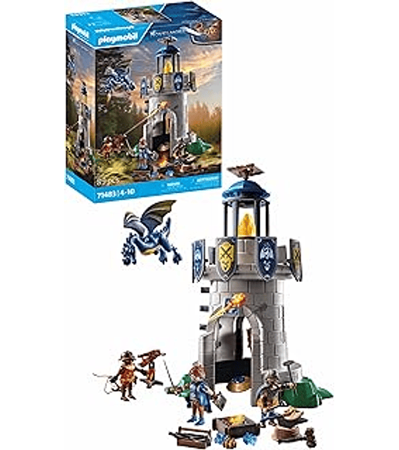 Novelmore: Torre de Caballeros con herrero y dragón