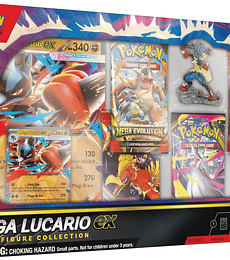 Pokémon TCG: Mega Lucario Ex Figure Collection (Inglés)