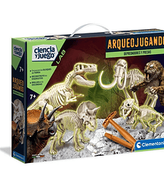 DINOSAURIOS EXCAVA 4 TIPOS