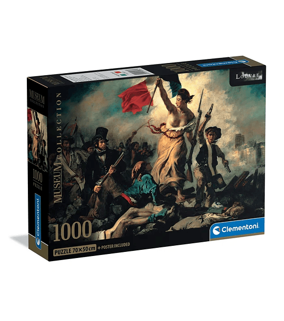 Puzzle Clementoni 1000 Piezas - La libertad guiando al pueblo 