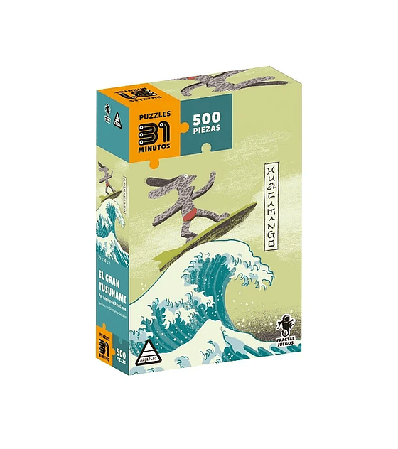 Puzzle 500 Pcs - El Gran Tsunami 