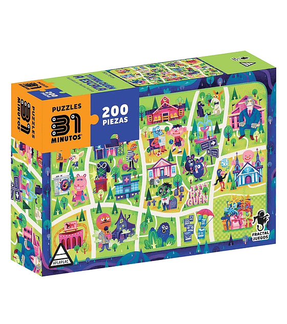 Puzzle 200 Pcs - Titirilquen a Escala 