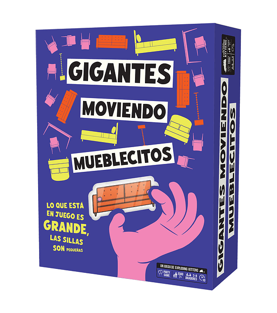 Preventa - Gigantes Moviendo Mueblecitos