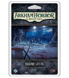 Preventa - Arkham Horror LCG - Rodaje Letal pack de escenario