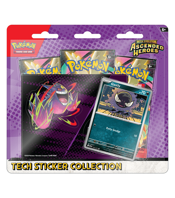 Preventa - Mega Evolution Ascended Heroes Tech Sticker Collection